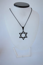 Load image into Gallery viewer, Large Stainless Steel Star of David
