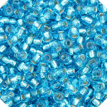 Load image into Gallery viewer, CB4978b  silverlined aqua   size 11
