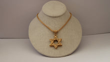 Load image into Gallery viewer, Decorative Stainless Steel Star of David Necklace
