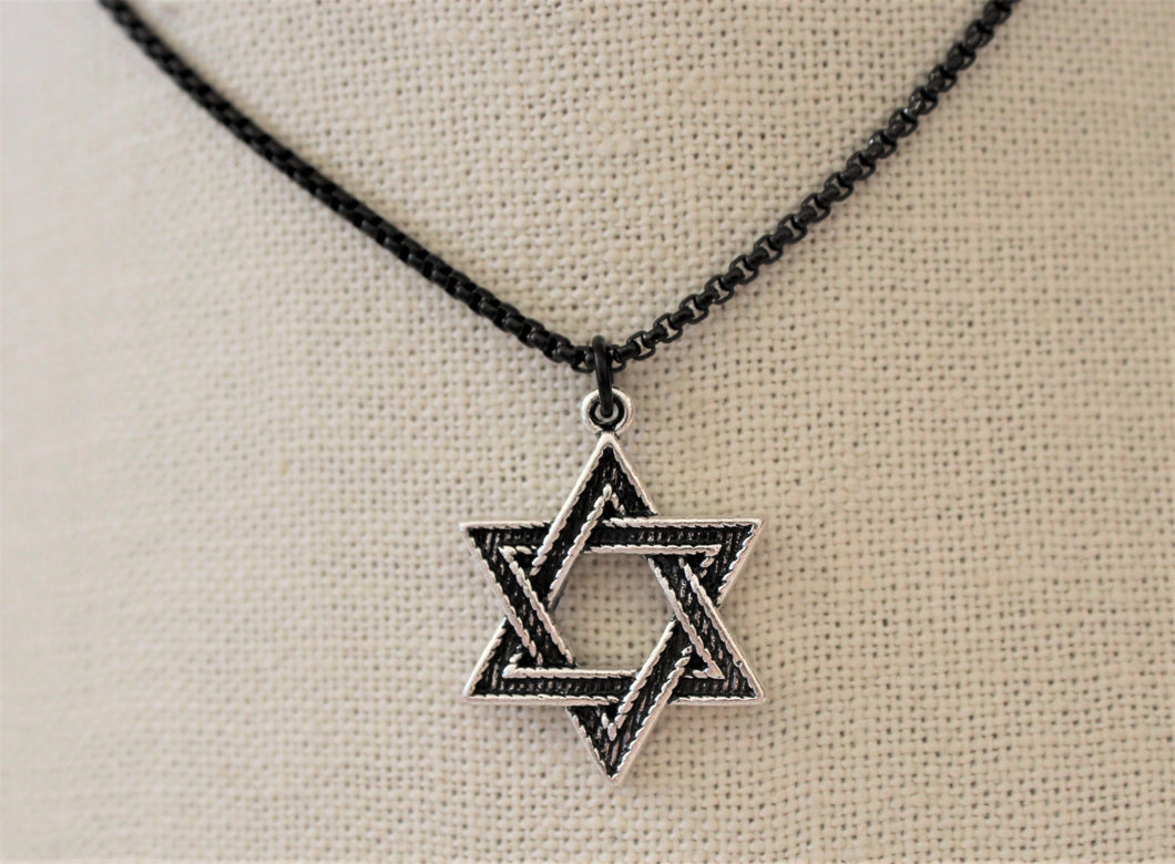 Rope Star of David Necklace