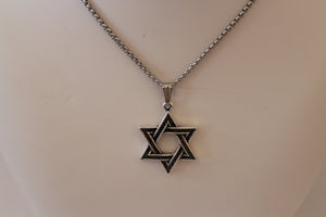 Rope Star of David Necklace