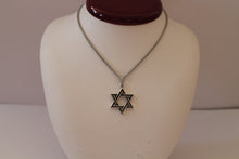 Load image into Gallery viewer, Rope Star of David Necklace
