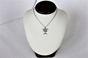 Menorah necklace