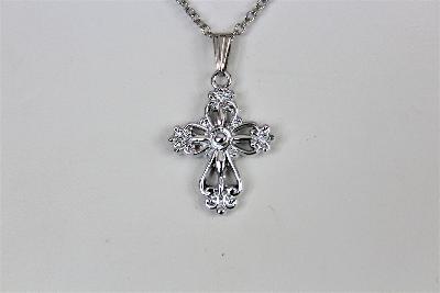 Filigree Cross Necklace