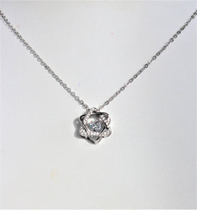 Cubic Zirconia Star of David Necklace