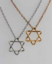 Load image into Gallery viewer, Intertwined Star of David Necklace
