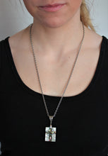 Load image into Gallery viewer, Abalone Cross Necklace
