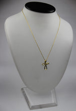 Load image into Gallery viewer, Gold Plated Sterling Silver Infinity Cross
