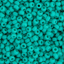 Load image into Gallery viewer, CBM0412v  turquoise green opague miyuki seed bead  11/0
