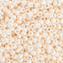 Load image into Gallery viewer, CBM0592v  anitque ivory pearl ceylon miyuki seed bead  11/0
