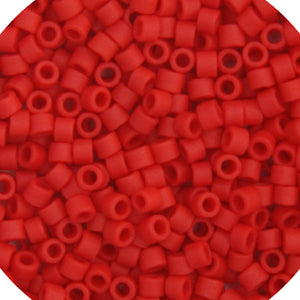 CBM0753v  RD red delica miyuki seed bead  11/0