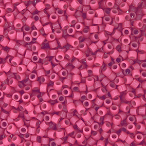 CBM2118v  Duracoat opaque antique rose delica miyuki seed bead  11/0