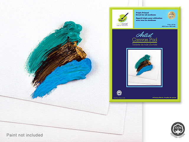 Canvas Art Pad  9x12