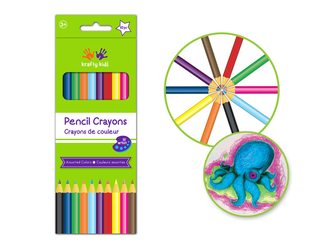 Kids Pencil Crayons